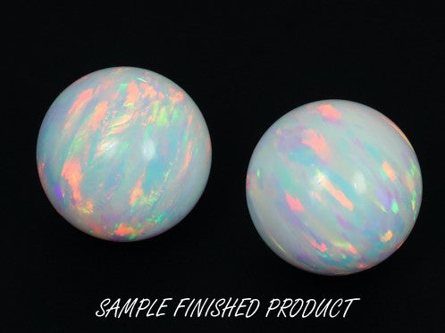 Crushed Opal - "Ice Fire" / Premium Inlay Material for Jewelry, Woodwork, Furniture, Crafts and Hobbies
