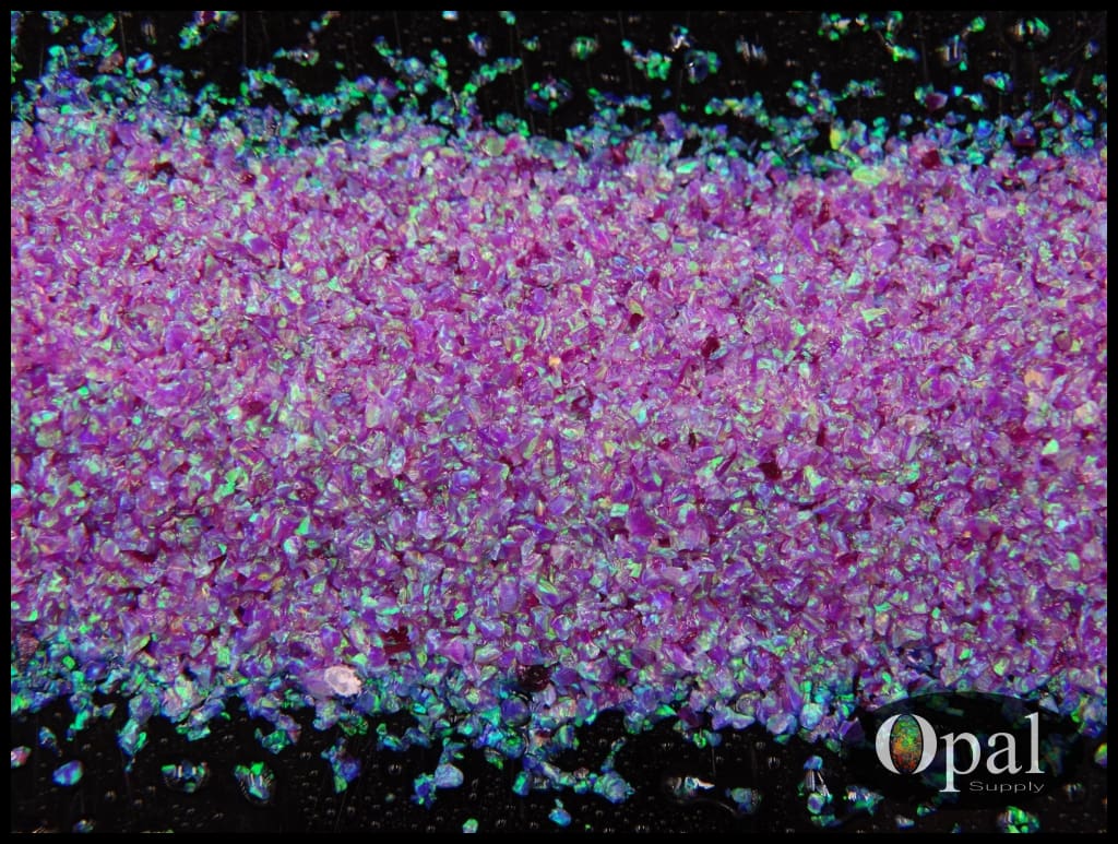 crushed opal amethyst stone inlay material for jewelry