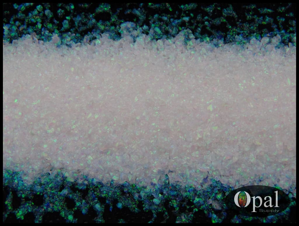 Crushed Opal - Green Ice /premium Inlay Material For Jewelry Woodwork Furniture Crafts And Hobbies