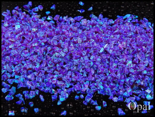 Crushed Opal - "Indigo"/Premium Inlay Material for Jewelry, Woodwork, Furniture, Crafts and Hobbies-OpalSupply