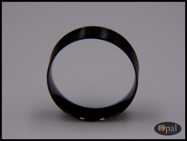 Ring Core Liner Ceramic (Black) Blank For Inlay