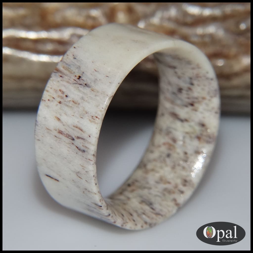 Stag antler ring hot sale
