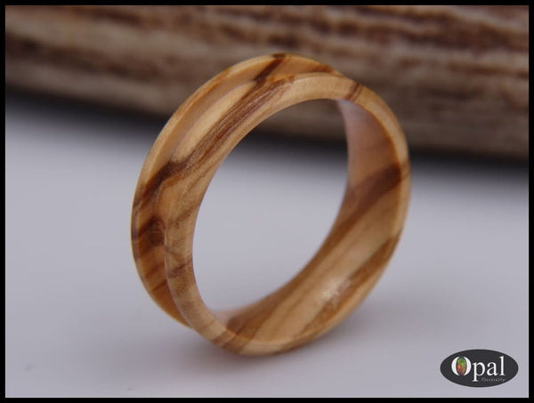 Ring Core - Olivewood Blank for Inlay-OpalSupply