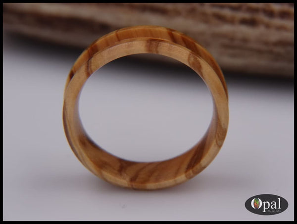 Ring Core - Olivewood Blank for Inlay-OpalSupply