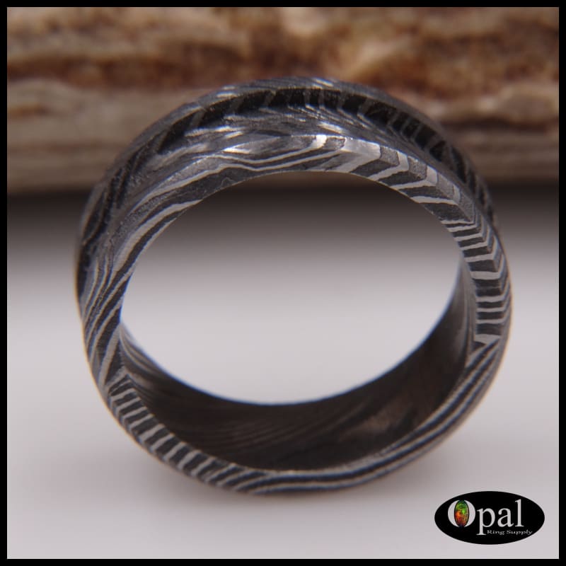 Ring Core Blank Damascus Carbon Steel for Inlay