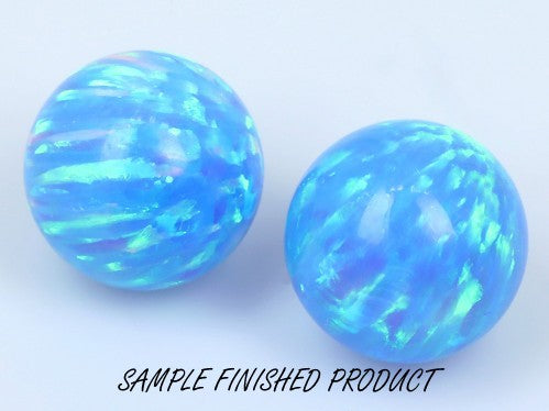 Crushed Opal - "Cyan Blue" /Premium Inlay Material for Jewelry, Woodwork, Furniture, Crafts and Hobbies