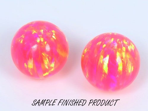 Crushed Opal - "Hot Pink" /Premium Inlay Material for Jewelry, Woodwork, Furniture, Crafts and Hobbies