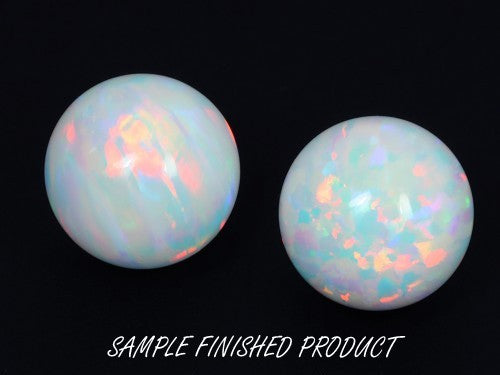 Crushed Opal - "Ice Rainbow" / Premium Inlay Material for Jewelry, Woodwork, Furniture, Crafts and Hobbies