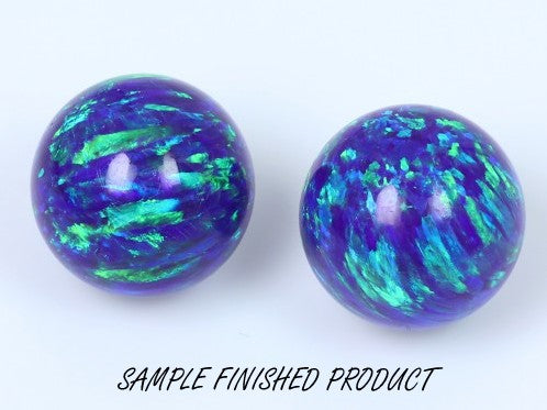 Crushed Opal - "Indigo"/Premium Inlay Material for Jewelry, Woodwork, Furniture, Crafts and Hobbies