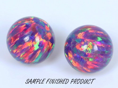 Crushed Opal - "Lavender Medley"/Premium Inlay Material for Jewelry, Woodwork, Furniture, Crafts and Hobbies