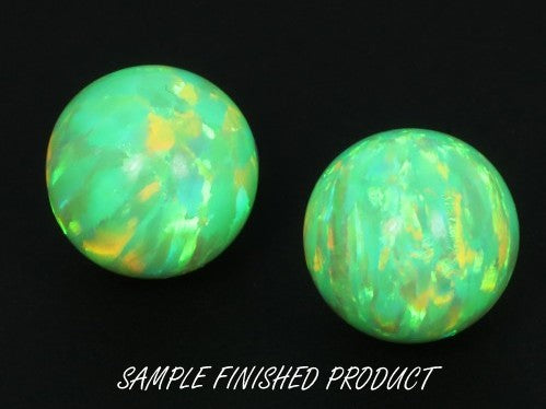 Crushed Opal - "Radioactive Green"/Premium Inlay Material for Jewelry, Woodwork, Furniture, Crafts and Hobbies