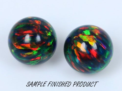 Opal Craft Beads - Black Fire Opal Beads - Jewelry Making & Crafts