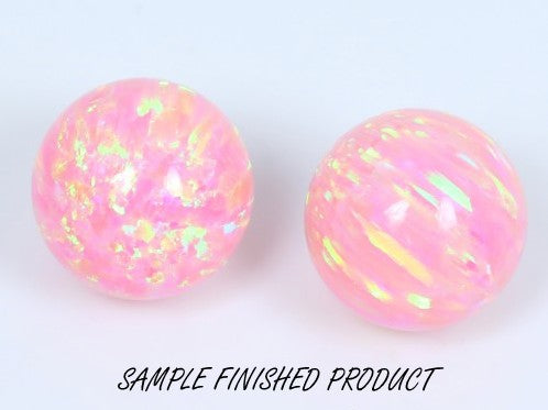 Crushed Opal - "Rose Pink" /Premium Inlay Material for Jewelry, Woodwork, Furniture, Crafts and Hobbies