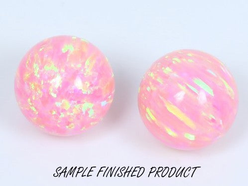Crushed Opal - "Rose Pink" /Premium Inlay Material for Jewelry, Woodwork, Furniture, Crafts and Hobbies
