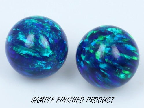 Crushed Opal - "Sky Blue"/Premium Inlay Material for Jewelry, Woodwork, Furniture, Crafts and Hobbies