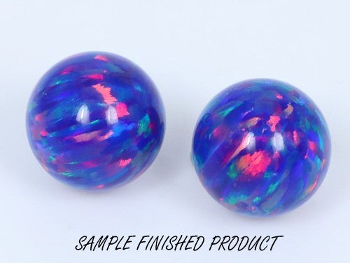 Crushed Opal - "Van Gogh Blue" /Premium Inlay Material for Jewelry, Woodwork, Furniture, Crafts and Hobbies