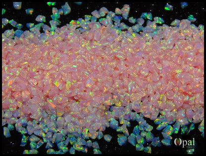 Copy Of Crushed Opal - Rose Pink /premium Inlay Material For Jewelry Woodwork Furniture Crafts And