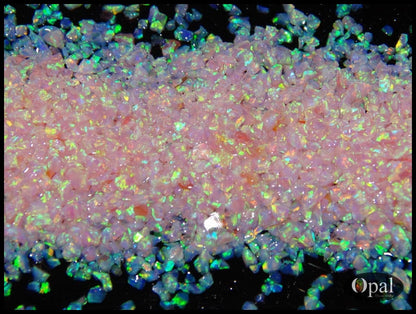 Copy Of Crushed Opal - Rose Pink /premium Inlay Material For Jewelry Woodwork Furniture Crafts And