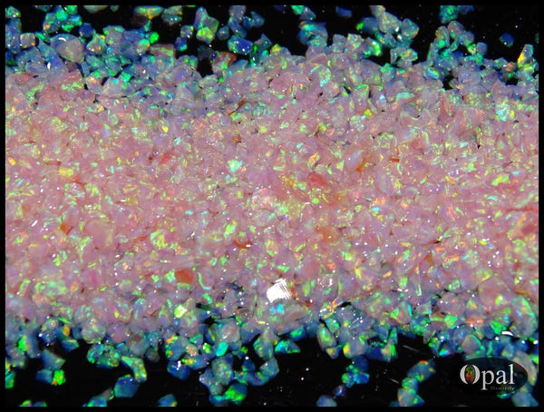 Copy Of Crushed Opal - Rose Pink /premium Inlay Material For Jewelry Woodwork Furniture Crafts And