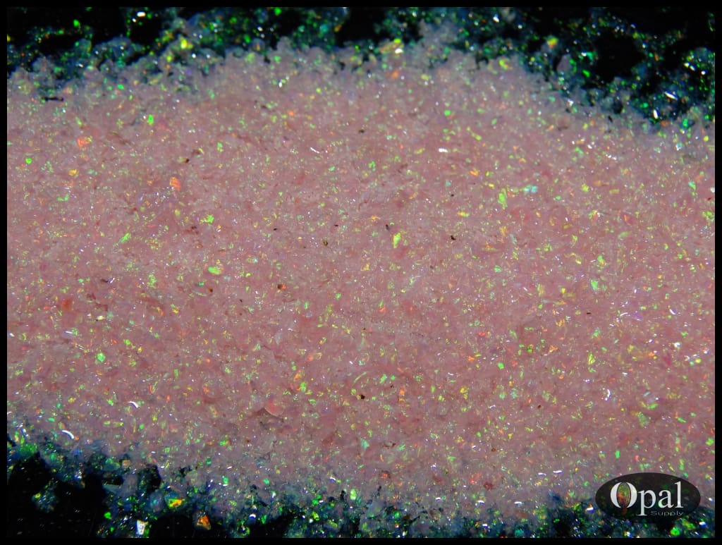Copy Of Crushed Opal - Rose Pink /premium Inlay Material For Jewelry Woodwork Furniture Crafts And