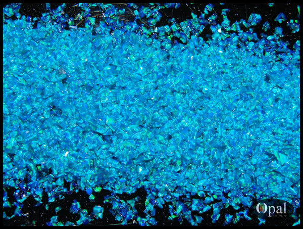 Crushed Opal - Blue Lagoon /premium Inlay Material For Jewelry Woodwork Furniture Crafts And Hobbies