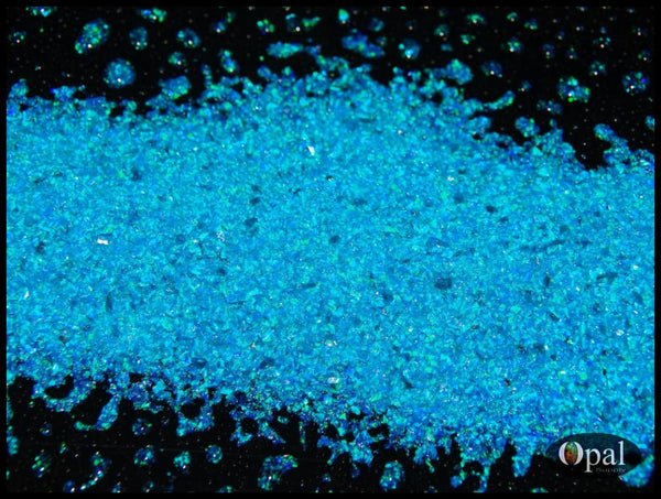 Crushed Opal - Blue Lagoon /premium Inlay Material For Jewelry Woodwork Furniture Crafts And Hobbies