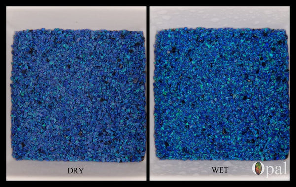 Crushed Opal - "Sky Blue"/Premium Inlay Material for Jewelry, Woodwork, Furniture, Crafts and Hobbies-OpalSupply