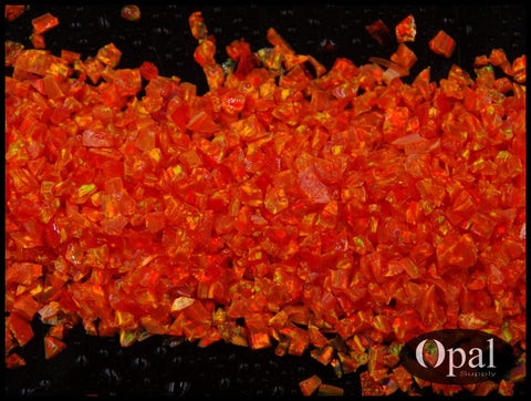 Crushed Opal - Fire Sky /premium Inlay Material For Jewelry Woodwork Furniture Crafts And Hobbies