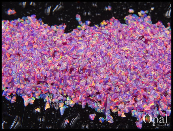 Crushed Opal - "Lavender Medley"/Premium Inlay Material for Jewelry, Woodwork, Furniture, Crafts and Hobbies-OpalSupply