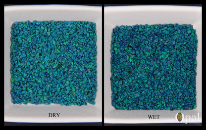 Crushed Opal - "Peacock"/Premium Inlay Material for Jewelry, Woodwork, Furniture, Crafts and Hobbies-OpalSupply