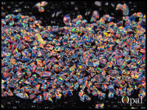 Crushed Opal - "Rainbow Treasure" /Premium Inlay Material for Jewelry, Woodwork, Furniture, Crafts and Hobbies-OpalSupply
