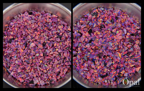 Crushed Opal - "Royalty"/Premium Inlay Material for Jewelry, Woodwork, Furniture, Crafts and Hobbies-OpalSupply