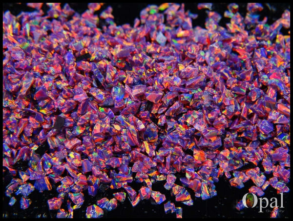 Crushed Opal - "Royalty"/Premium Inlay Material for Jewelry, Woodwork, Furniture, Crafts and Hobbies-OpalSupply