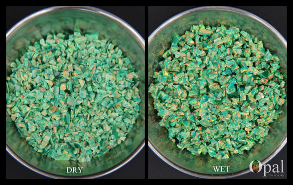 Crushed Opal - "Seafoam Green" /Premium Inlay Material for Jewelry, Woodwork, Furniture, Crafts and Hobbies-OpalSupply