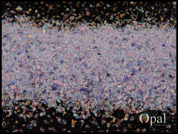 Crushed Opal - Slate Blue /premium Inlay Material For Jewelry Woodwork Furniture Crafts And Hobbies