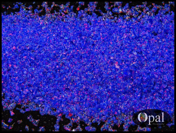 Crushed Opal - Van Gogh Blue /premium Inlay Material For Jewelry Woodwork Furniture Crafts And