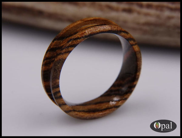 Ring Core - Bocote Wood Blank for Inlay-OpalSupply