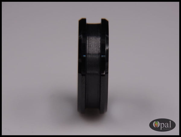 Ring Core Ceramic (Black) Blank for Inlay-OpalSupply