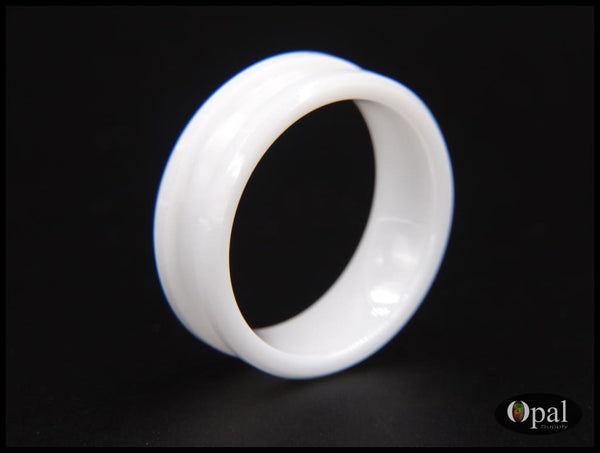 Ring Core Ceramic (White) Blank for Inlay-OpalSupply