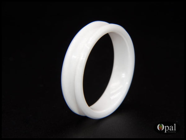 Ring Core Ceramic (White) Blank For Inlay