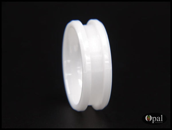 Ring Core Ceramic (White) Blank for Inlay-OpalSupply