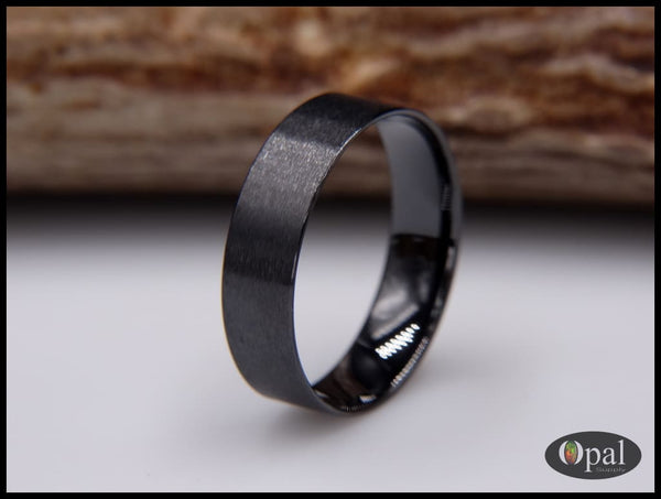 Ceramic ring blank liner core black
