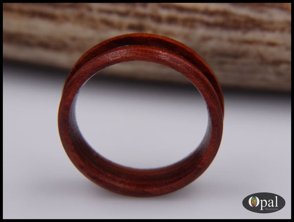 Ring Core - Sandalwood Blank for Inlay-OpalSupply