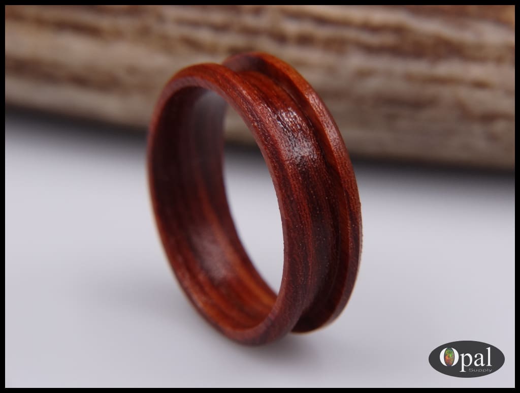 Ring Core - Sandalwood Blank for Inlay-OpalSupply