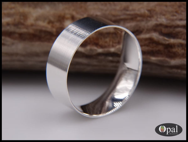 Ring Core Sterling Silver Liner for Inlay