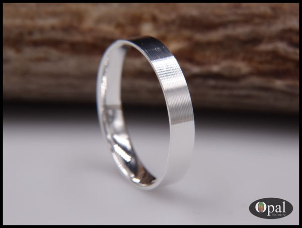 Ring Core Sterling Silver Liner for Inlay
