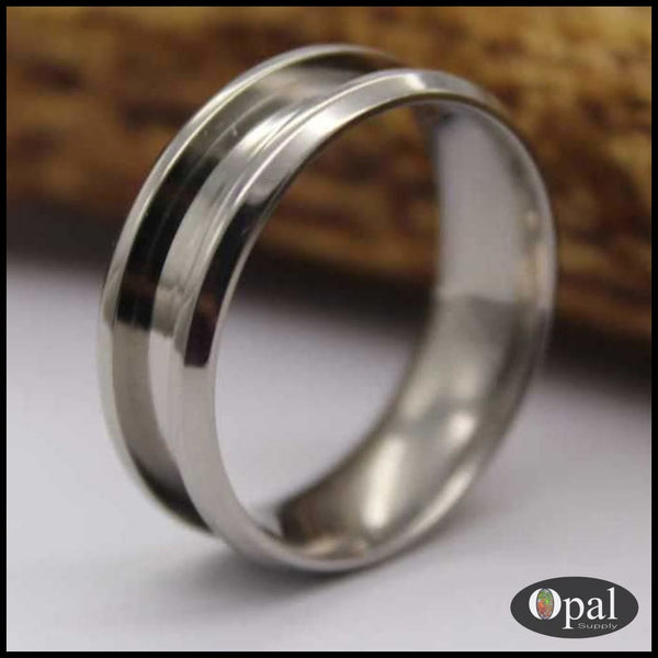 Ring Core Titanium Blank For Inlay
