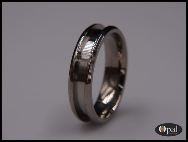 Ring Core Titanium Blank For Inlay