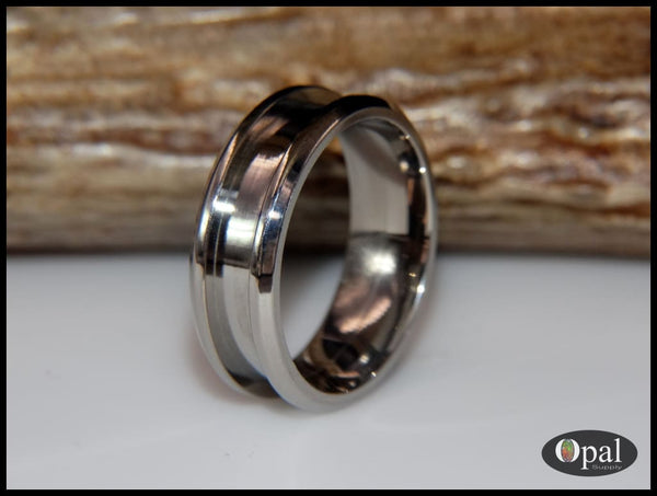 Threaded 2-Piece Ring Core - Stainless Steel