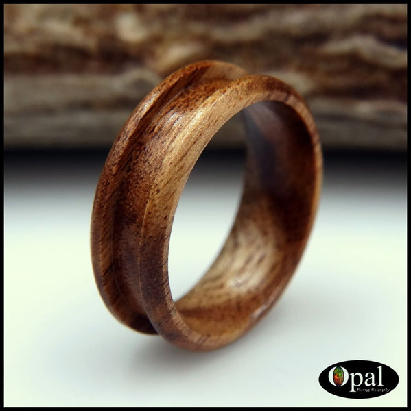 Ring Core - Zebrawood Blank for Inlay